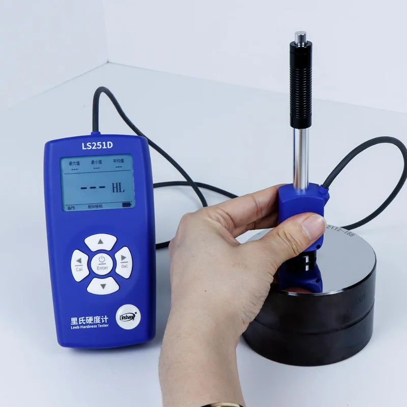 LS251D Portable Leeb Hardness Tester Testing Machine For MidSteel Aluminum Alloy Metal Material LS251D Portable Leeb Hardness Tester Testing Machine For MidSteel Aluminum Alloy Metal Material